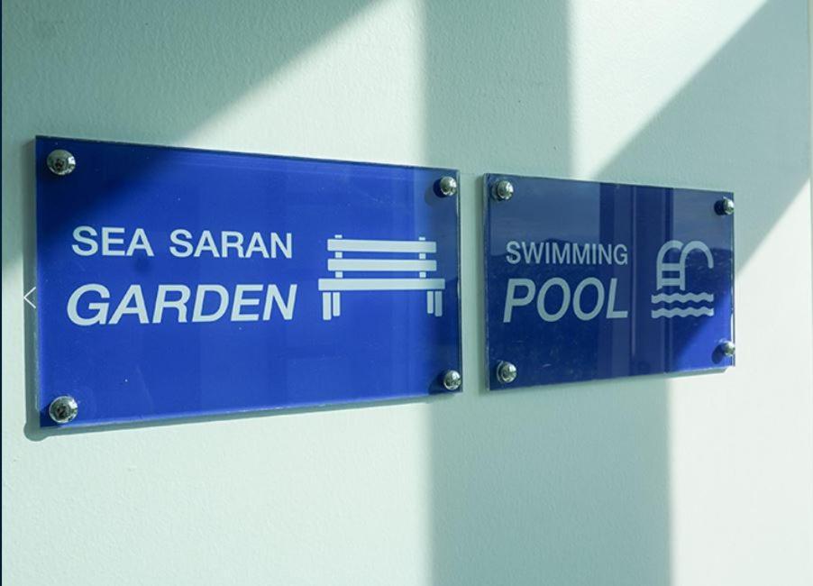 Sea Saran Condominium For Short-Term Stay Bang Sare Exteriör bild